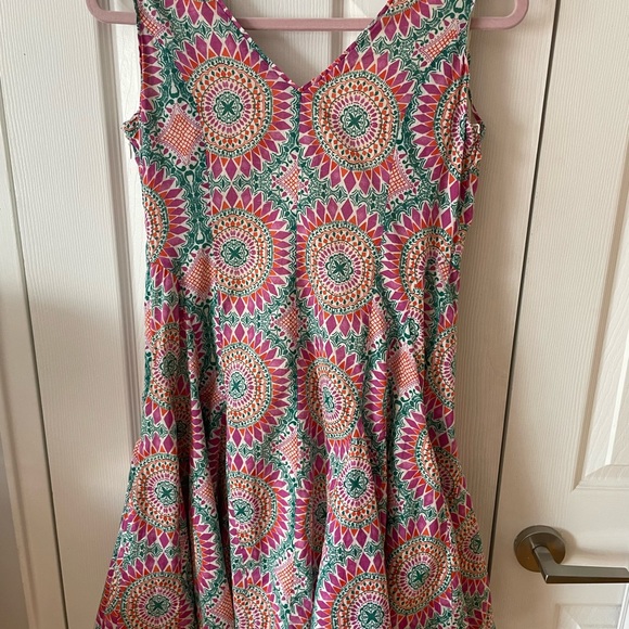 HD Paris fit and flare cotton dress in size 6 - Picture 3 of 5